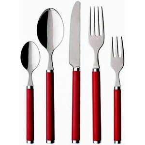 Rose Gold mirror polished new Full Hammered Design End Handle cutlery reusable flatware set Popular Western Knife Fork <b>Spoon</b> - Product Image 2