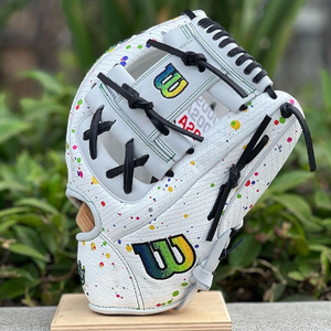 Professional Grade Baseball Batting <b>Gloves</b> Soft Leather Grip, <b>Moisture</b>-Wicking Fabric, Perfect for Practice and Tournaments - Product Image 5