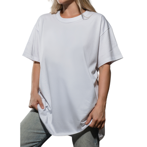 เสื้อยืดผู้หญิงผ้าคอตตอน-ไม้ไผ่ขนาดใหญ่ - Product Image 2