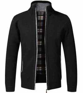 Veste polaire thermique pour homme, coupe-vent, écologique, col montant, fermeture éclair, chaude, durable, randonnée hivernale, confortable, robuste - Product Image 4