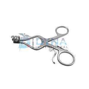 Retractor Blunt Weitlaner de alta calidad de 4,5 \ "con base de instrumentos quirúrgicos de fuente de alimentación Manual de 2*3 puntas - Product Image 3