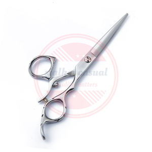 Mango giratorio para corte de pelo de peluquero profesional, tijeras de hoja de afeitar, mango giratorio personalizado de alta calidad - Product Image 5