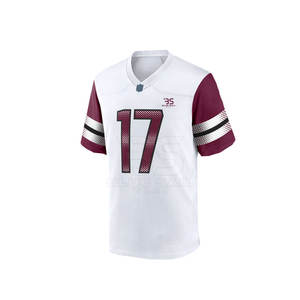 Kit de Jersey de fútbol americano a precio de fábrica, venta al por mayor, uniforme de fútbol americano personalizado, ropa deportiva para jóvenes, ropa de fútbol americano - Product Image 4