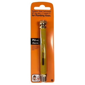 Junta de Gas Flexible Corrugada de Acero Inoxidable MF de 1 pulgada (1/2 pulgada de diámetro interior) para Mangueras de Plomería - Product Image 2