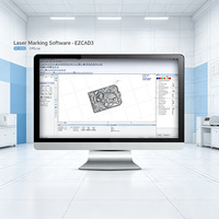 Logiciel de marquage laser 3D EZCAD3, logiciel de gravure laser 3D, logiciel de contrôle de scanner Galvo 3D, système de marquage par traitement laser