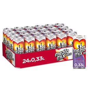 Precio de fábrica Mezzo Mix Zero 24x330ml Cola & Orange Sparkling Soft Drink en elegantes latas desechables, refrescante sabor sin azúcar - Product Image 6
