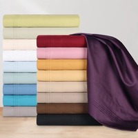 Rouleau de tissu satiné 100% coton peigné, fil 60s/80s, haute densité de fils, teint uni, respirant, écologique, résistant à l'eau
