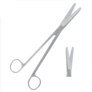 Ciseaux professionnels 7 pouces, ciseaux chirurgicaux incurvés T/C, ciseaux de dissection Metzenbaum, droits et incurvés par Surgiright Instrument - Product Image 6