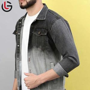 Veste en jean personnalisée pour hommes, manches longues, meilleures ventes, veste en jean pour hommes, vestes personnalisées pour hommes - Product Image 5