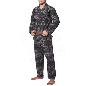 Uniforme de kimono de jiu jitsu sur mesure à bas prix uniforme de jiu jitsu brésilien en tissu de coton de meilleure qualité - Product Image 1