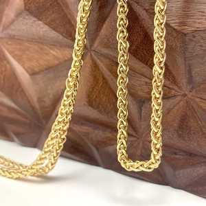 Nouvelle arrivée Pochette en bois Imitation perle Plaqué or Luxe Papillon Charme solide Pochette complète Ensemble de mariage pour femmes - Product Image 2