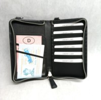 Riñoneras de cuero cruzadas, monedero para teléfono móvil, tarjeta RFID, paquete para hombre, cartera para pasaporte, impermeable, monedas, marcas de almacenamiento de efectivo