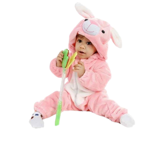 Pigiama leopardo BABY #08013 set di abbigliamento per neonati - Product Image 1