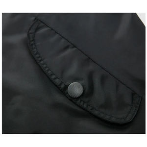 Chaqueta de bombardero de invierno con cuello levantado de lona transpirable de alta calidad para Hombres estilo americano de lujo Pakistán - Product Image 4