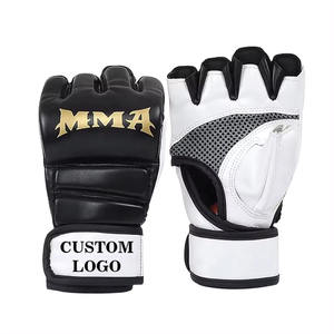 Gants de MMA en cuir PU professionnels en gros avec protection UV, logo personnalisé et usage commercial - Haute qualité - Product Image 4