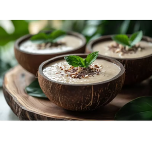 ถ้วยกะลามะพร้าวธรรมชาติเหมาะสำหรับไวน์เบียร์และซุปใช้เครื่องดื่มคุณภาพสูงสำหรับใช้ในชีวิตประจำวันและปาร์ตี้ - Product Image 1