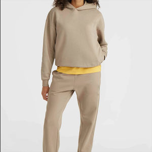 2024 Sudadera con capucha de lana con logotipo personalizado para mujer, sudadera deportiva informal de manga larga para mujer - Product Image 4