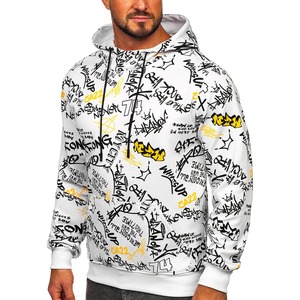 Novedad de Otoño, Sudaderas con Capucha para Hombre, Ecológicas, Transpirables, de Corte Holgado, en Algodón de la Mejor Calidad - Product Image 4