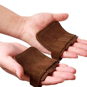 Mess Sports MS-0017 Gymnastics Grips <b>Gloves</b> with Finger Support for Crossfit <b>Pull</b> <b>Up</b>-Polyester Lifting Workout <b>Gloves</b> for Men - Product Image 2