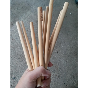 หลอดไม้ไผ่ยาวที่สมบูรณ์แบบอุปกรณ์เครื่องดื่มดีไซน์นำกลับมาใช้ใหม่ได้ทำจากวัสดุที่มีอายุมากเพื่อการใช้งานในชีวิตประจำวันและความสะดวกสบาย - Product Image 4