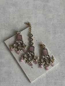 ชุดเครื่องประดับทองแดงแบบโบราณดีไซน์เนอร์สร้อยคอและต่างหูชุบทองคำขาวเครื่องประดับเพทายชุดปาร์ตี้สวยงานแต่งงาน - Product Image 6