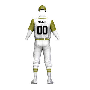 Nuevo Conjunto de Uniformes de Béisbol de Diseño Personalizado, Jersey y Pantalones Transpirables de Primera Calidad, Ropa Deportiva - Product Image 3