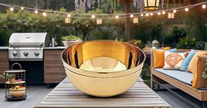 Medium Size Handmade Metal Mixing Bowl Kitchen Serving Brass Bowl for Salad Egg Beating Candy Display Decorative Purpose - Product Image 3
