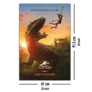 Póster de estilo moderno de Jurassic World, arte de pared en lienzo de New Adventures - Product Image 2