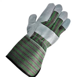 Gants de travail de sécurité anti-vibration en cuir de vachette canadien de haute qualité, confortables, ignifuges et réfléchissants - Product Image 2