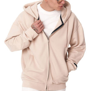 Sudaderas Personalizadas para Hombre, 100% Algodón, Gruesas, Lisas, de Alta Calidad, con Estampado Puff, Estilo Urbano, Holgadas - Product Image 2