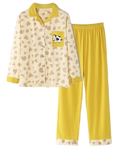 Primavera temporada 100% algodón de alta calidad niños niñas pijamas ropa de dormir de Bangladesh - Product Image 5