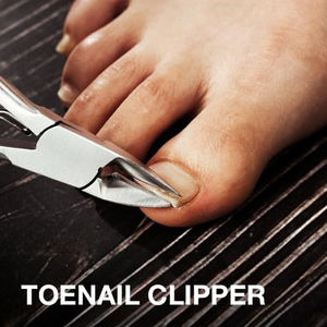 Heavy Duty Nail Clippers for Thick Nails Podiatry Tools Back <b>Lock</b> Toenail Clippers Stainless Steel Podiatry Nippers - Product Image 4