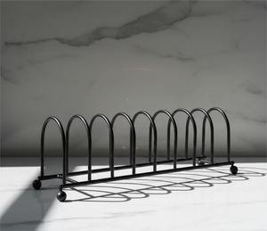 Support à vaisselle et assiettes en métal de haute qualité avec étagères réglables, multifonctionnel, largeur 20,48 cm, hauteur 10,16 cm - Product Image 4