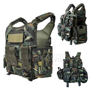 เสื้อกั๊กยุทธวิธี ทนต่อการบาด ทนทาน สีดำ ทรงเข้ารูป เสื้อกั๊กยุทธวิธีสำหรับธุรกิจ ราคาประหยัด - Product Image 3