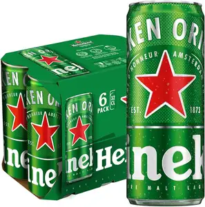 Heineken di alta qualità birra di grandi dimensioni 330ml x24 bottiglie Count birra Heineken 5% ABV fornitura all'ingrosso