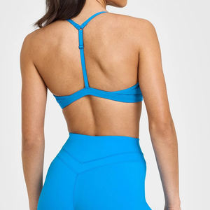 สปอร์ตบราสำหรับวิ่งของผู้หญิงเอวสูงเพรียวบางสปอร์ตบราระบายอากาศได้ดีแห้งเร็วใหม่ฤดูร้อน - Product Image 5