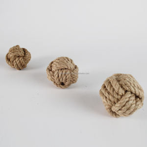 Natural Hemp Ball <b>Dog</b> Toy Wholesale From Vietnam Manufacturer, Eco Friendly Ball For Fetch, Chewing, Training And Daily Exercise - Product Image 4