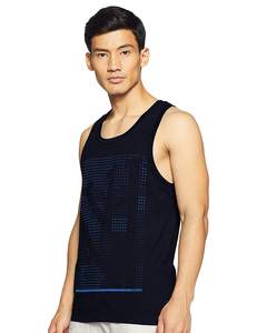 Camiseta sin Mangas para Hombre de Alta Calidad, Nuevo Diseño Personalizable, Sensación Fresca, Transpirable, de Poliéster/Algodón, Secado Rápido para Entrenamientos de Verano - Product Image 4