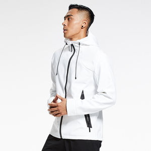 Quantité minimale de commande bas sweats à capuche zippés léger haute performance sweat à capuche doux longueur régulière sweats à capuche zippés pour hommes - Product Image 4