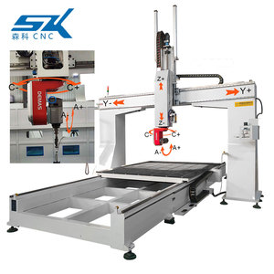 Machine de gravure et de fraisage CNC à axe unique de 7,5 kW avec moteur servo italien à haute rigidité pour le bricolage, Mach3, NC Studio, Siemens - Product Image 6