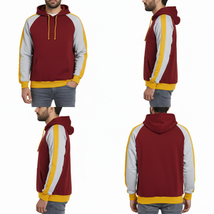OEM Custom <b>Mens</b> Cotton Fleece Zip <b>Hoodie</b> Heavy GSM Cropped Drop Shoulder Embroidery Autumn Sweatshirt Wholesale - Product Image 3