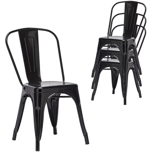 Chaises de salle à manger en fer vintage industrielles d'<span class=keywords><strong>occasion</strong></span> en gros à prix réduit pour restaurants et bistrots - Product Image 2