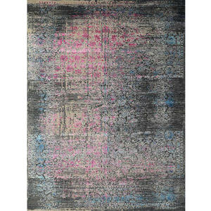 Tapis carrés en laine et soie noués à la main, style pastoral, écologiques, pour la maison et l'hôtellerie – Vente chaude - Product Image 3
