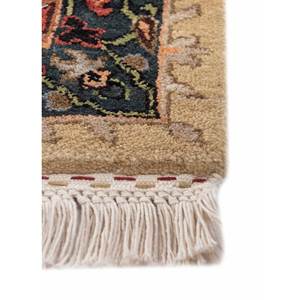 Alfombras Grandes de Lana Anudadas a Mano Gulnar Gold, Alfombra Floral Spr-45 para Sala de Estar, Alfombra Rectangular Trenzada para Pasillo, Alfombras Jaipur US - Product Image 4