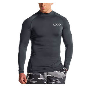 New Arrival 2025 Premium Long Sleeve MMA <b>Rash</b> <b>Guard</b> Wholesale Custom Design Solid Color Training Wear With Jiu Jitsu Kimono - Product Image 1