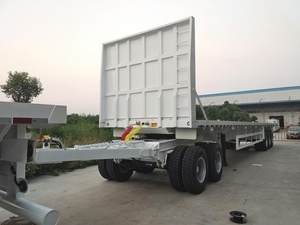 Remolque Doble para Camiones de 16x3m con Eje Doble y Plataforma de Transporte de Doble Eje - Product Image 2