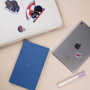 Многоразовая, экологичная, водонепроницаемая, моющаяся, самоклеящаяся наклейка TAPERO с дизайном милого кота, занимающегося серфингом, для ноутбука, дневника, чемодана, блокнота - Product Image 5