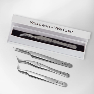 STL-10 Curved S-Shaped Stainless Steel Non-Corrosive Lightweight Precision Tip Eyelash Extension Tweezers-Professional Use - Product Image 6