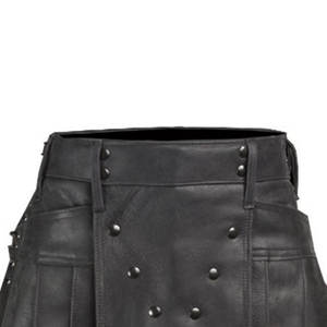 Kilts de cuero de tartán escocés tradicional disponible a precio barato Kilt de cuero escocés de alta calidad para mujer con logotipo personalizado - Product Image 4