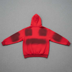 Factory Made 340 Gsm 100% Cotton Custom Logo Plus Size Eco-Friendly Breathable Windproof Quick Dry Zipper-Up <b>Sherpa</b> Lined Autumn - Product Image 4